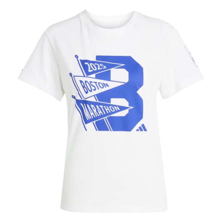 Adidas Adidas Free Shipping With AdiClub Boston Marathon® 2025 Graphic Tee