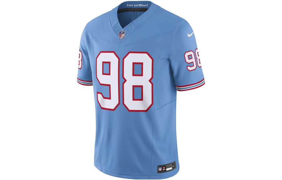 Nike Nike Jeffery Simmons Tennessee Titans Men's Nike Dri-FIT Nfl Limited Football Jersey