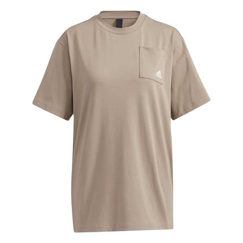 Adidas Adidas Atmos Drop Shoulder Sleeve T Shirt Women's Brown