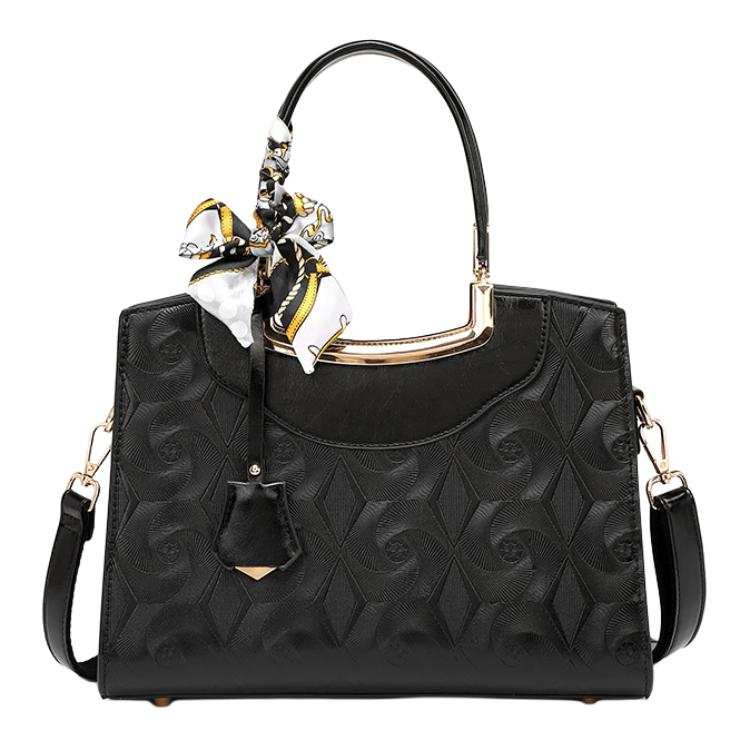PAYOT PAYOT Microfiber Synthetic Leather Shoulder Bag, Handbag Women's Black