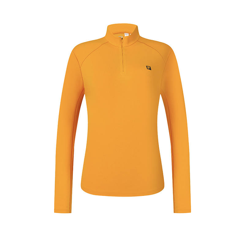 FILA EXPLORE T Shirt Women's Orange Peel Yellow