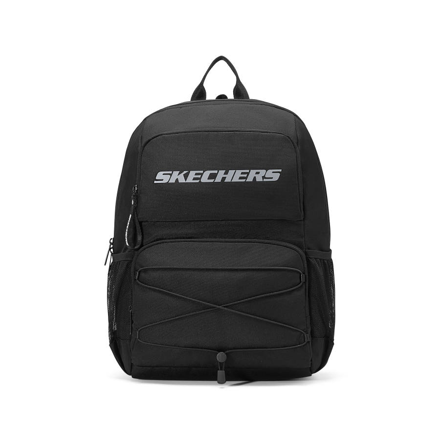 Skechers Fabric Backpack Large Unisex Carbon Black