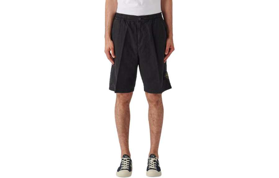 STONE ISLAND SS24 Casual Shorts Men's Black