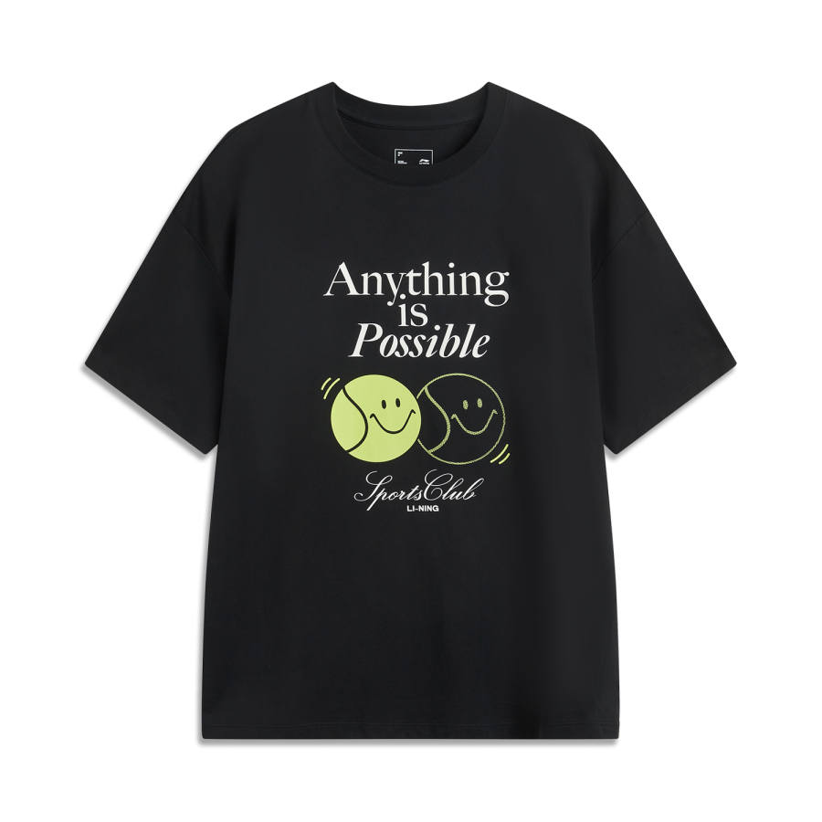 Li-Ning Li Ning Sports Trendy Collection T Shirt Women's Black
