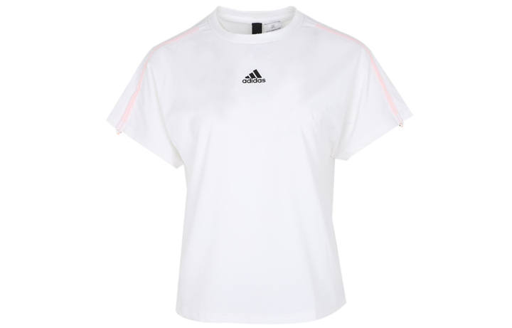 Adidas Adidas Set in Sleeve T Shirt Women's White