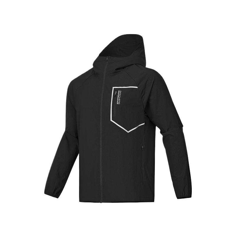 Skechers Jacket Men's Carbon Black