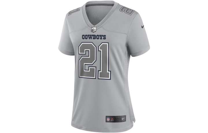 Nike Nike T Shirts Women's Gray V Neck Moderate Straight Fit