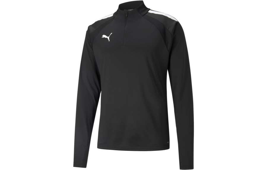 PUMA Soccer Jerseys Men's Black White Moderate Straight Fit