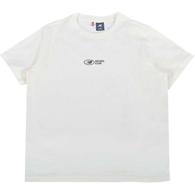 New Balance New Balance Athleisure Sports Club SS25 Regular T Shirt Women's White