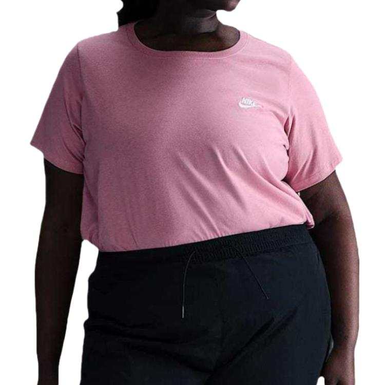 Nike Nike Sportswear Club Regular T Shirt Women's Pink