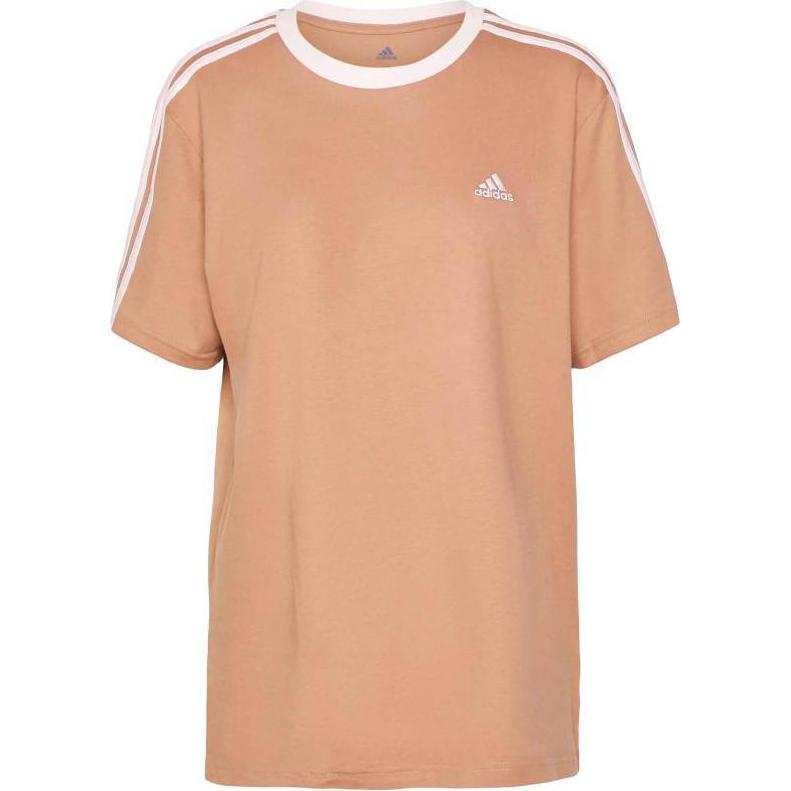 Adidas Adidas Clothing T Shirts Women's Brown Crew Neck