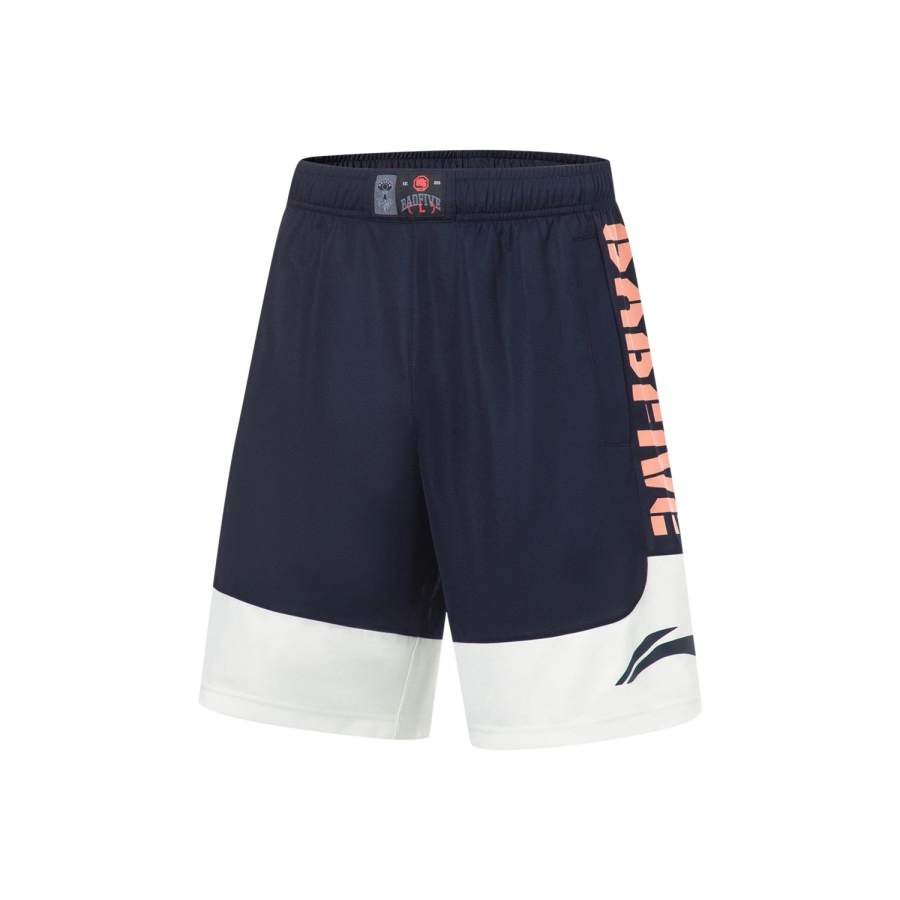 Li-Ning Li Ning Badfive Sports Shorts Men's Dark Marine Blue