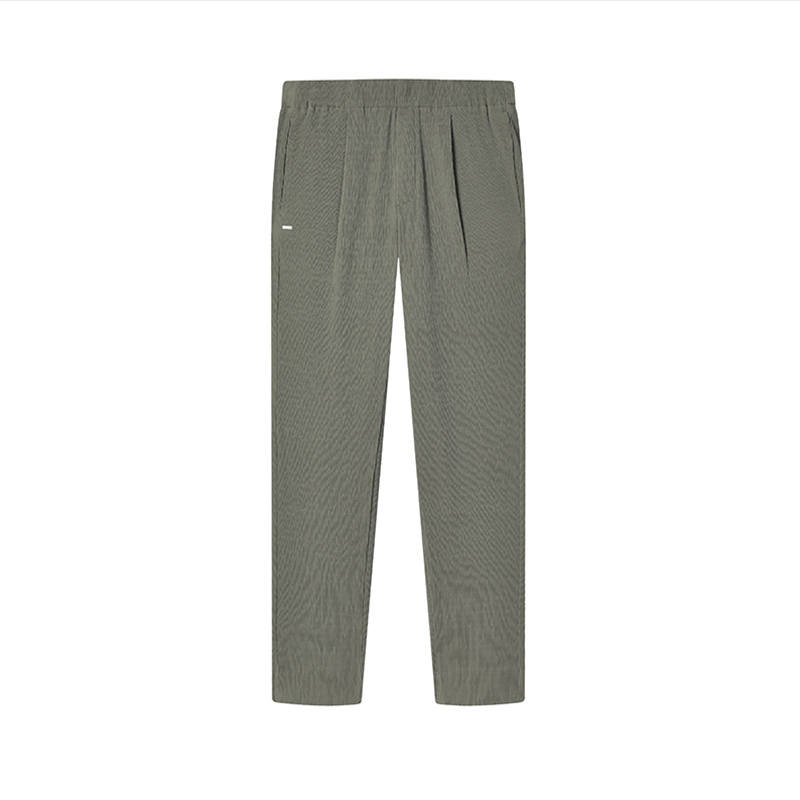 FILA Casual Pants Men's Taupe Moderate Straight Fit Pants