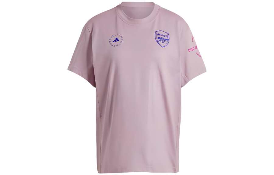 Adidas Originals T Shirts Women's Fuchsia Crew Neck Moderate Other