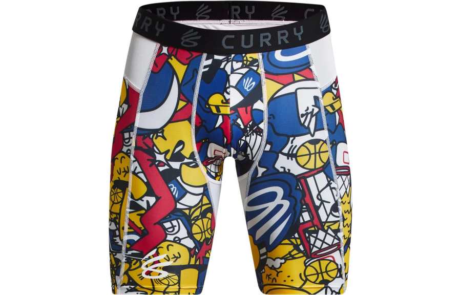 Under Armour HeatGear Curry HeatGear Sports Shorts Men's White