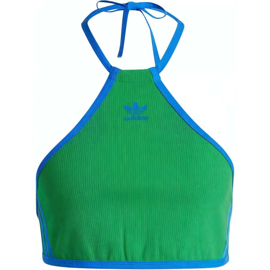 Adidas Adidas Logo print Halterneck Crop Top