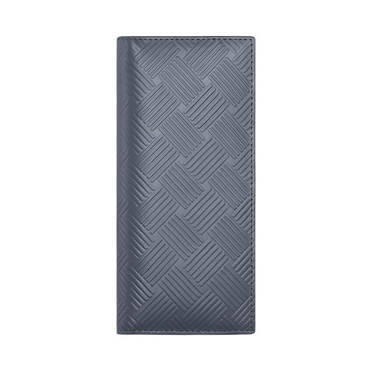 Bottega Veneta Calfskin Wallet Men's Gray