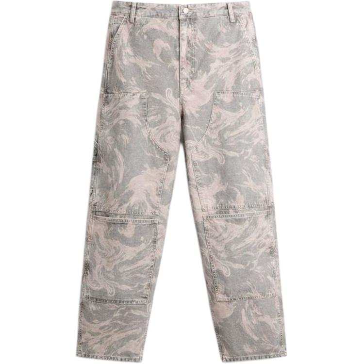ZARA Casual Pants Men's Gray Moderate Straight Fit Pants