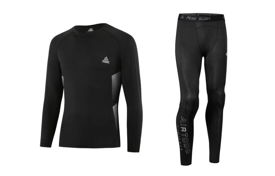 PEAK Fitness Sets Men's Crew Neck Moderate
