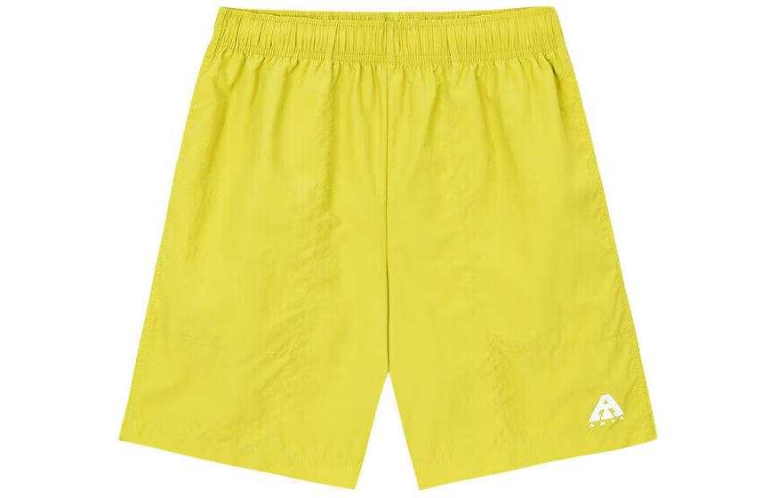 Anta Variety Training Collection Casual Shorts Men's Earth Brown Yellow