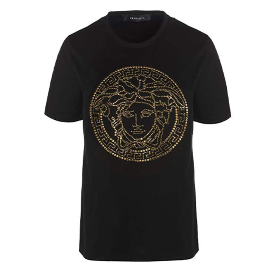 VERSACE VERSACE Regular T Shirt Women's Black