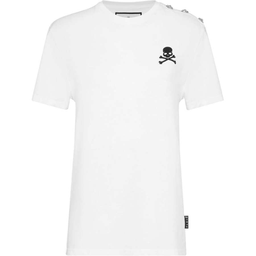 Philipp Plein skull-embellished cotton T-shirt
