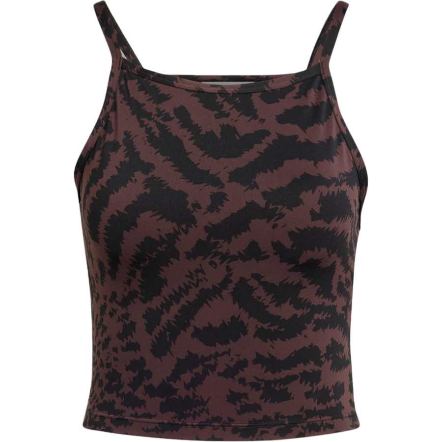 Adidas Adidas Tank Tops Women's Brown Moderate Straight Fit