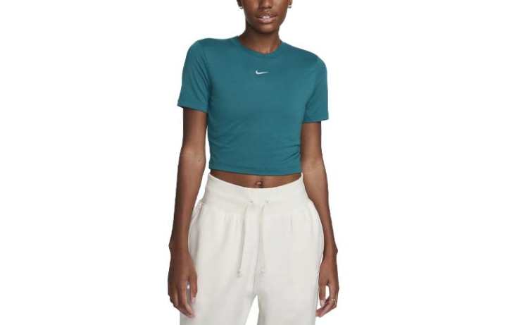 Nike Nike Sportswear Essentials T Shirt Women's Earthy Blue