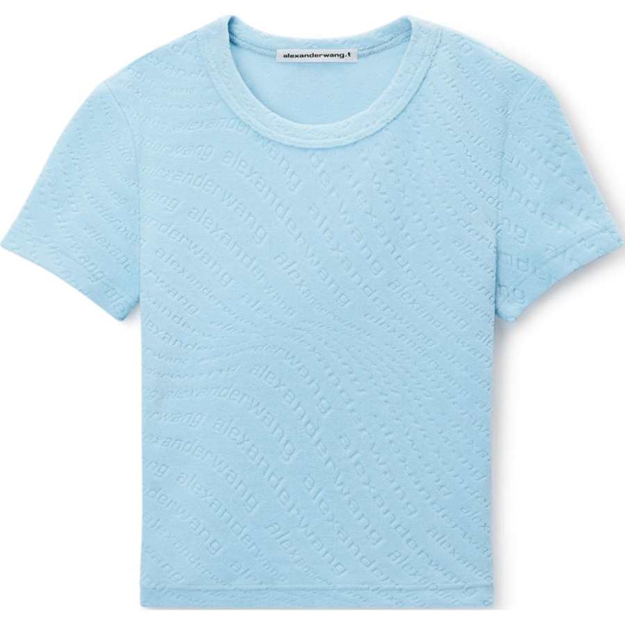 Alexander Wang logo-jacquard T-shirt
