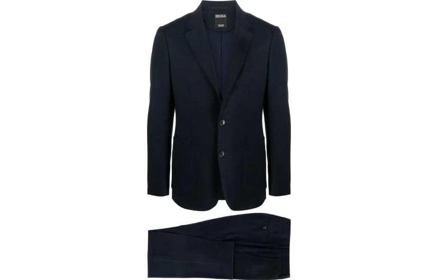 Ermenegildo Zegna 【Zoomed ImageryPrevious Season】single-breasted wool suit
