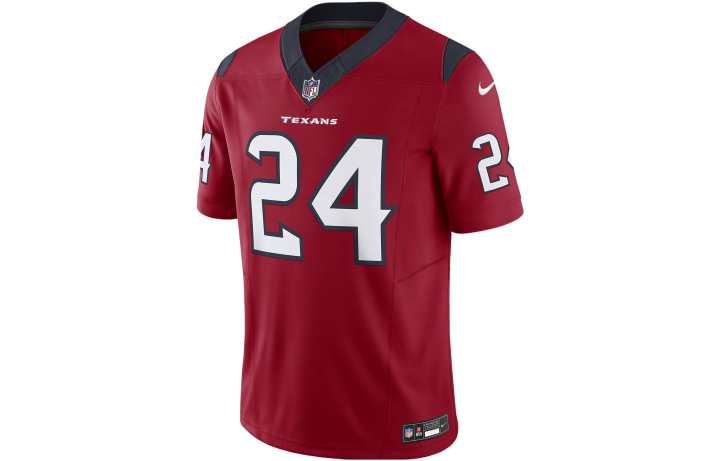 Nike Nike Soccer Jerseys Men's Red Moderate Straight Fit