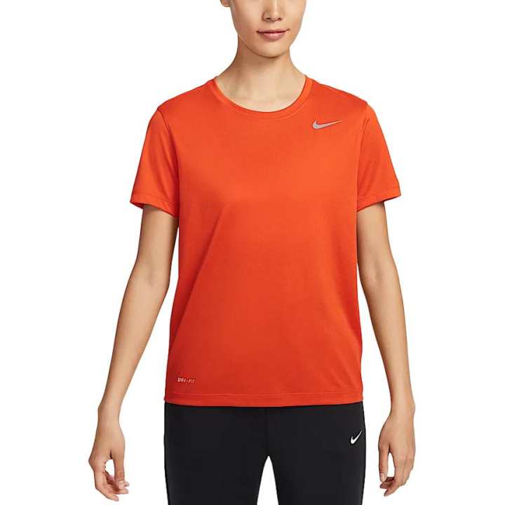 Nike Nike Dri Fit T Shirt Women's University Orange