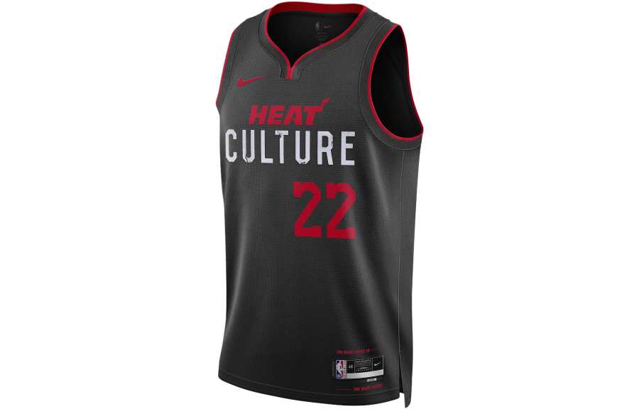 Nike Nike Nba Miami Heat Jimmy Butler Dri Fit City Edition 23/24 Swingman Jersey