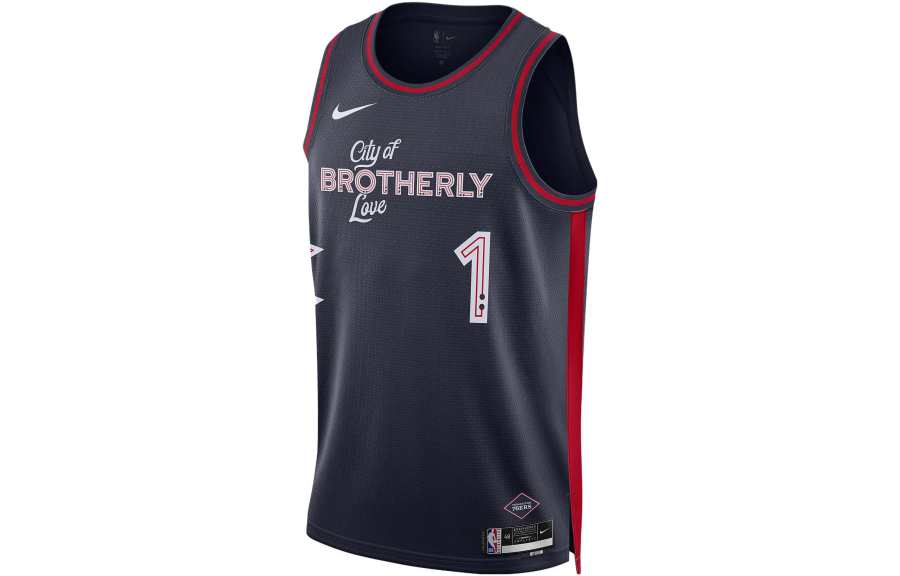 Nike Nike Basketball Jerseys Men's University Marine Blue Moderate Straight Fit