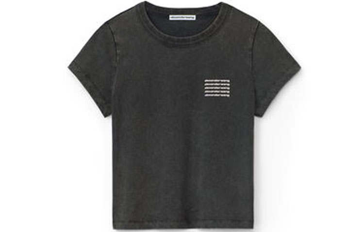 Alexander Wang T Shirt Women's Black Gray