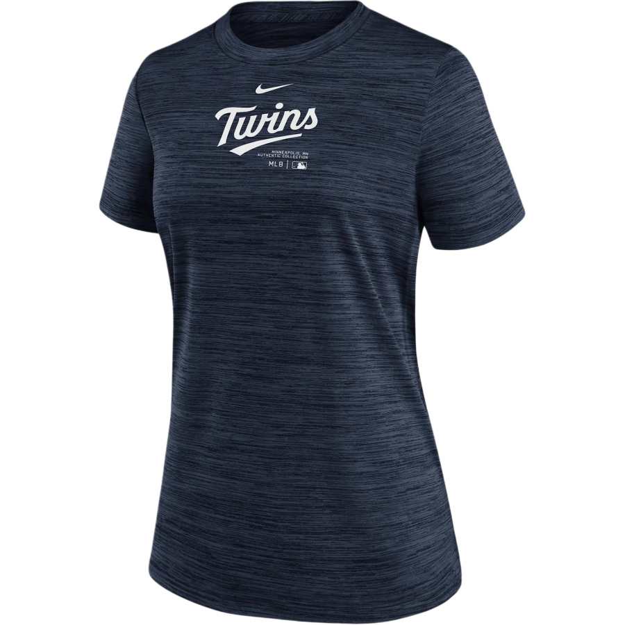 Nike Nike Minnesota Twins Authentic Collection Practice Velocity Women's Nike Dri-FIT Mlb T-Shirt