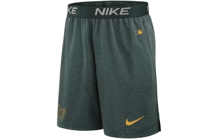 Nike Nike Oakland Athletics Authentic Collection Practice Men's Nike Dri-FIT Mlb Shorts