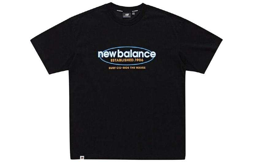 New Balance New Balance KQJ T Shirts Women's Black Crew Neck Moderate