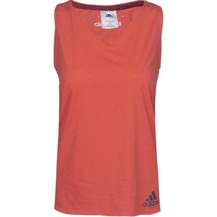 Adidas Adidas Tank Tops Women's Red Crew Neck Moderate Other