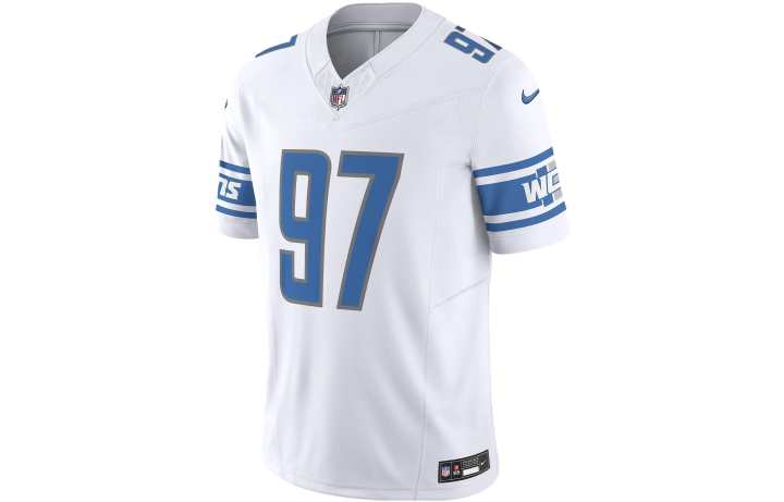 Nike Nike Soccer Jerseys Men's White Moderate Straight Fit