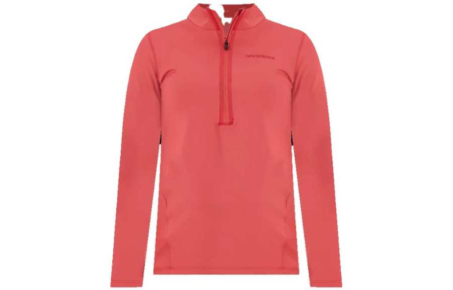 New Balance New Balance T Shirts Women's Red Stand Collar Moderate Other