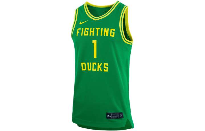 Nike Nike Basketball Jerseys Men's Green V Neck Moderate