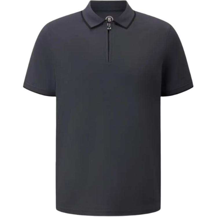 BOGNER SS25 Polo Shirt Men's Asphalt Gray W951