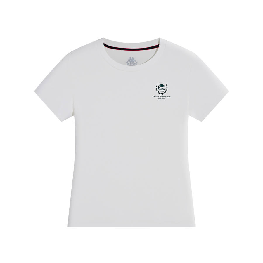 Kappa 1916 T Shirt Women's Korean White