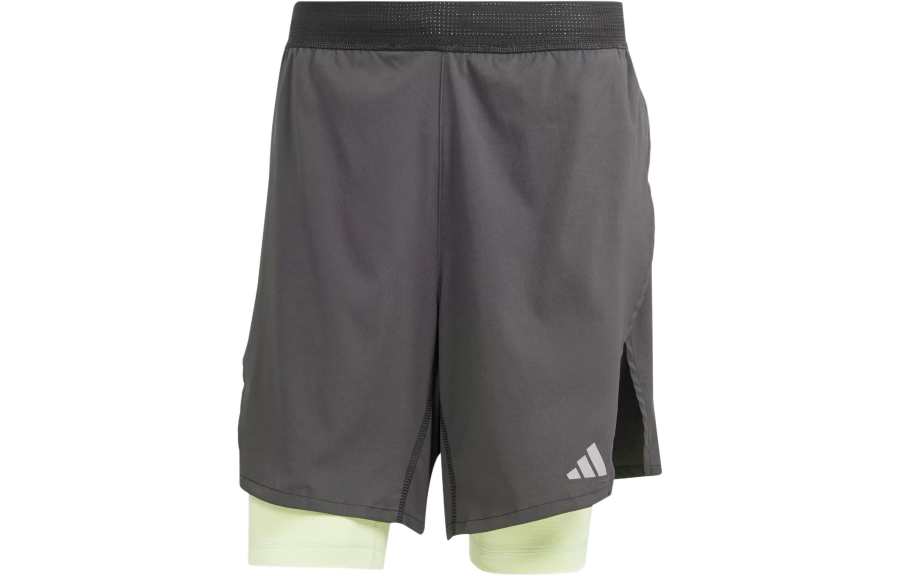Adidas Adidas Hiit Workout Heat.Rdy 2 in 1 Shorts Sports Shorts Men's Dark Gray