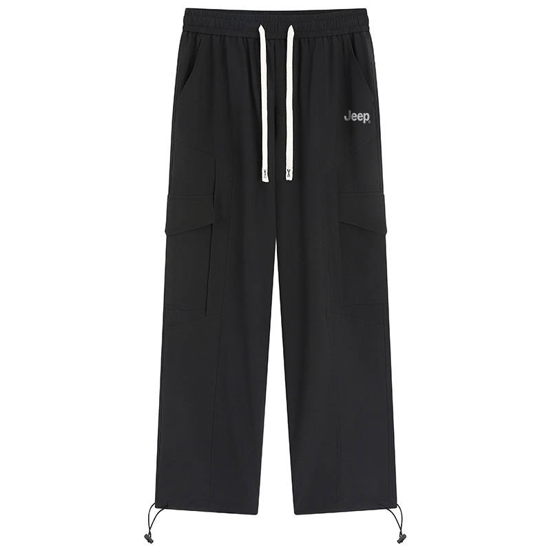 Jeep Casual Pants Unisex Moderate Straight Fit Pants