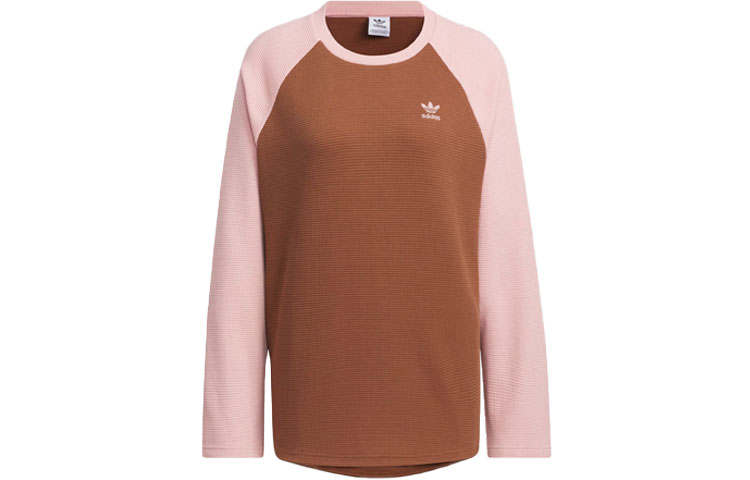 Adidas Originals Raglan Sleeve T Shirt Women's Brown