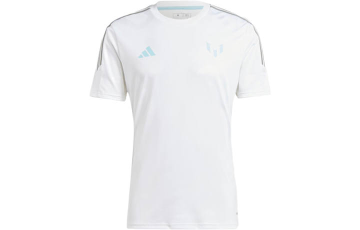 Adidas Adidas Messi Soccer Jerseys Men's White Moderate Straight Fit