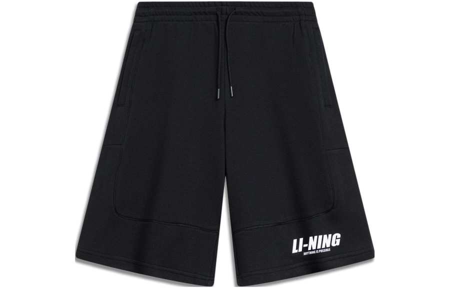 Li-Ning Li Ning Sports Fashion Collection Sports Shorts Men's Black