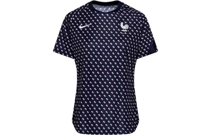 Nike Nike T Shirts Women's Marine Blue Crew Neck Moderate Other